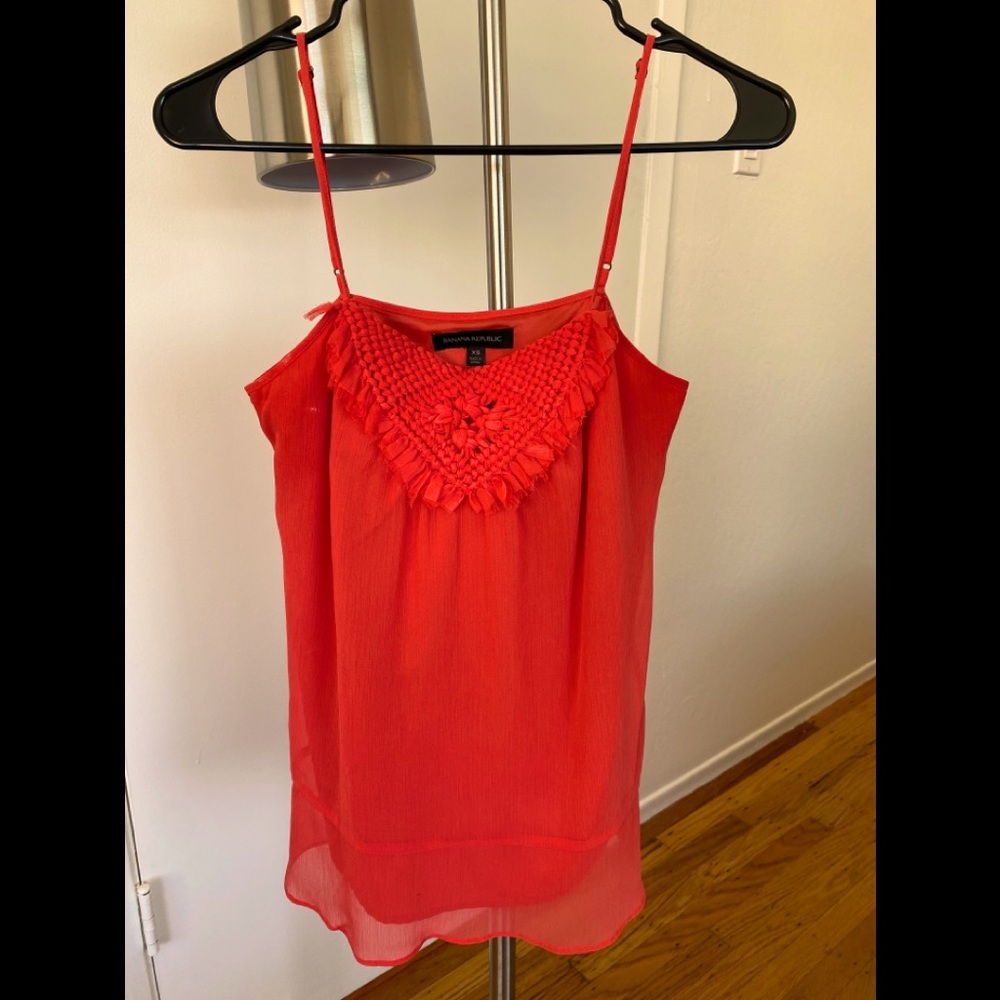 Ann Taylor orange cami/top